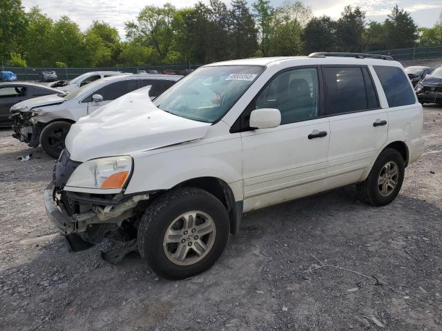 HONDA PILOT EXL 2003 with VIN 2HKYF18553H583826 - Photo from auction