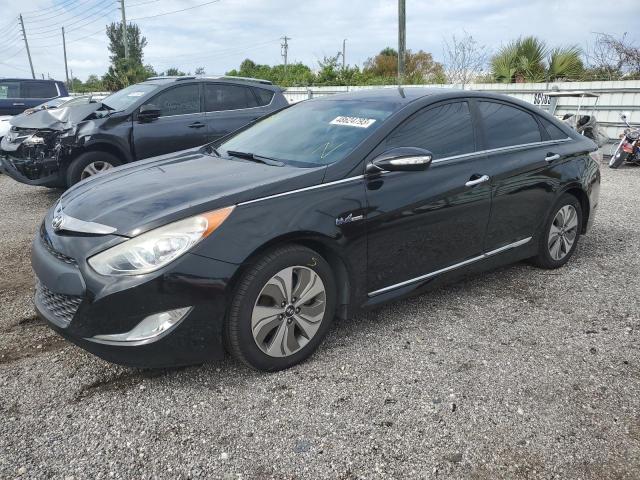 HYUNDAI SONATA HYB 2014 with VIN KMHEC4A40EA109660 - Photo from auction