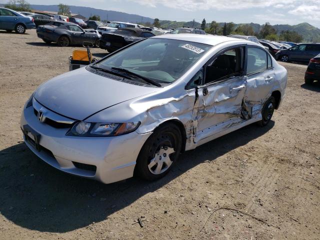 HONDA CIVIC LX 2010 with VIN 2HGFA1F53AH579872 - Photo from auction