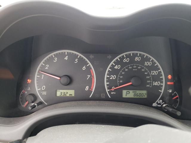 Photo 9 from auction – 2009 TOYOTA COROLLA BA with VIN JTDBL40E899087660