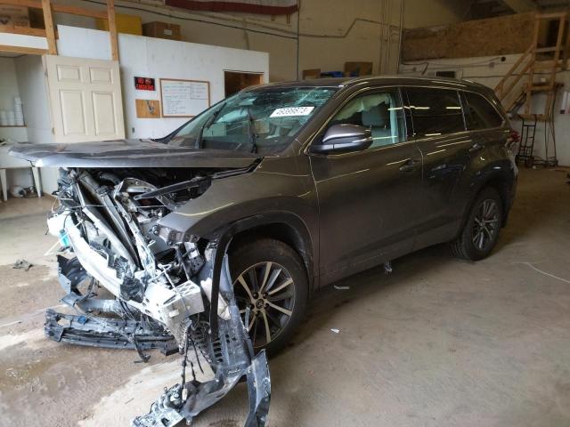 TOYOTA HIGHLANDER 2018 with VIN 5TDJZRFH6JS549020 - Photo from auction