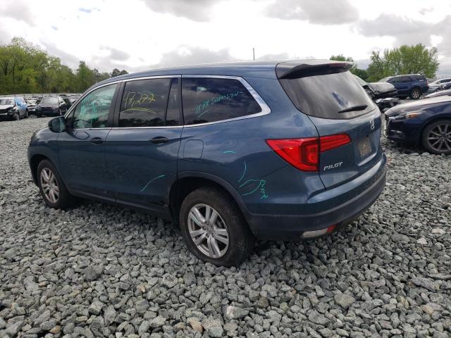 Photo 2 from auction – 2017 HONDA PILOT LX with VIN 5FNYF6H11HB101966