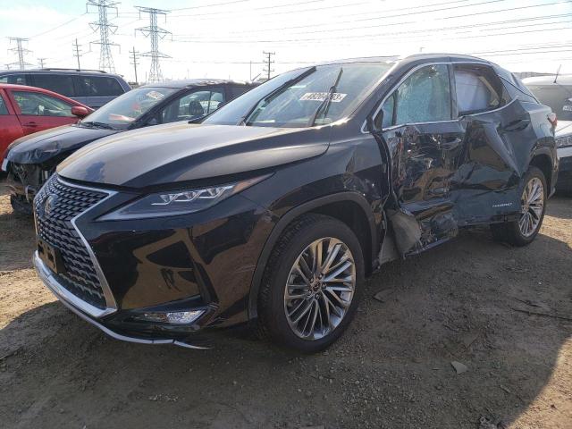 LEXUS RX 450H 2021 with VIN 2T2JGMDA8MC057984 - Photo from auction