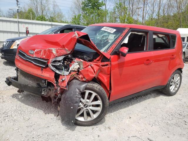 KIA SOUL + 2017 with VIN KNDJP3A5XH7417348 - Photo from auction