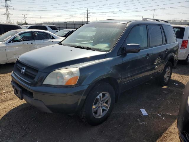 HONDA PILOT EXL 2005 with VIN 5FNYF18675B036759 - Photo from auction