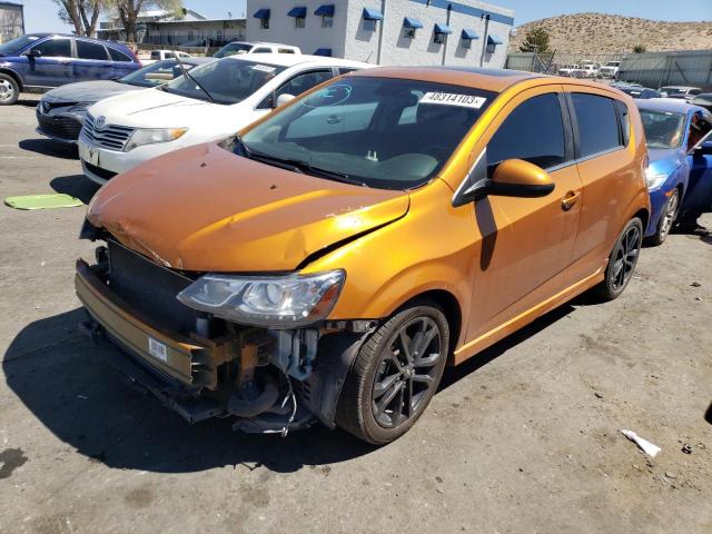CHEVROLET SONIC LT 2017 with VIN 1G1JD6SB7H4112849 - Photo from auction
