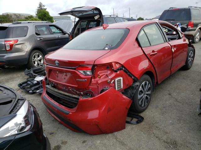 Photo 3 from auction – 2021 TOYOTA COROLLA LE with VIN JTDEAMDE3MJ004477