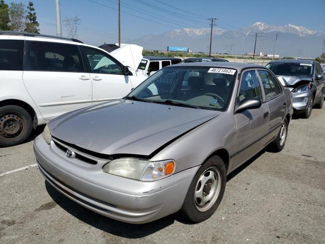 TOYOTA COROLLA VE 2000 with VIN 1NXBR12E8YZ332880 - Photo from auction