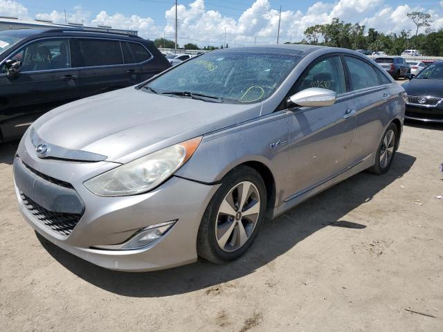 HYUNDAI SONATA HYB 2011 with VIN KMHEC4A42BA007983 - Photo from auction