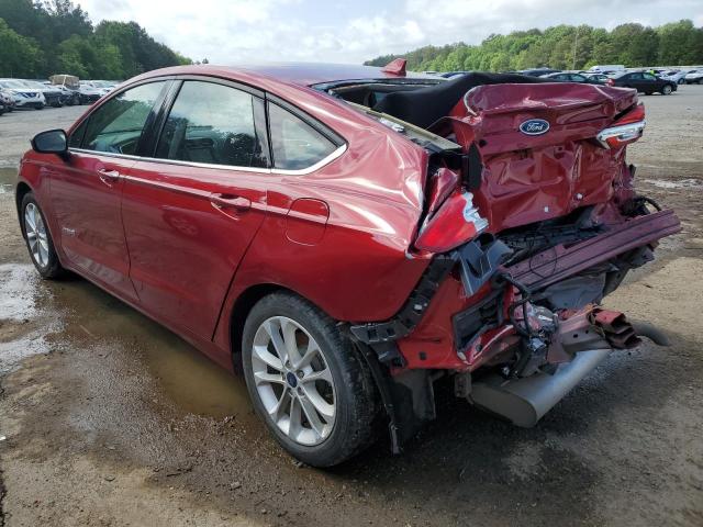Photo 2 from auction – 2019 FORD FUSION SE with VIN 3FA6P0LU6KR189850