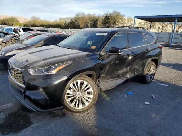 TOYOTA HIGHLANDER 2021 with VIN 5TDFZRAH3MS058812 - Photo from auction
