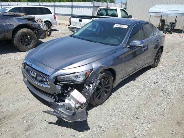 INFINITI Q50 BASE 2015 with VIN JN1BV7AR3FM396011 - Photo from auction
