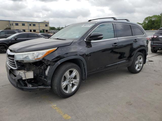 TOYOTA HIGHLANDER 2016 with VIN 5TDDKRFH4GS284236 - Photo from auction