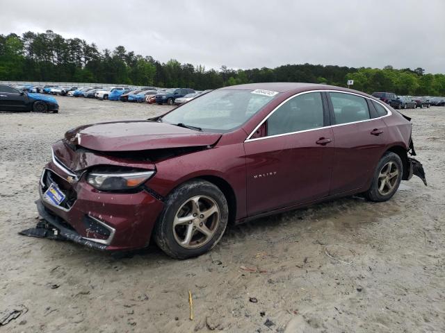 Photo 1 from auction – 2016 CHEVROLET MALIBU LS with VIN 1G1ZB5ST6GF254253