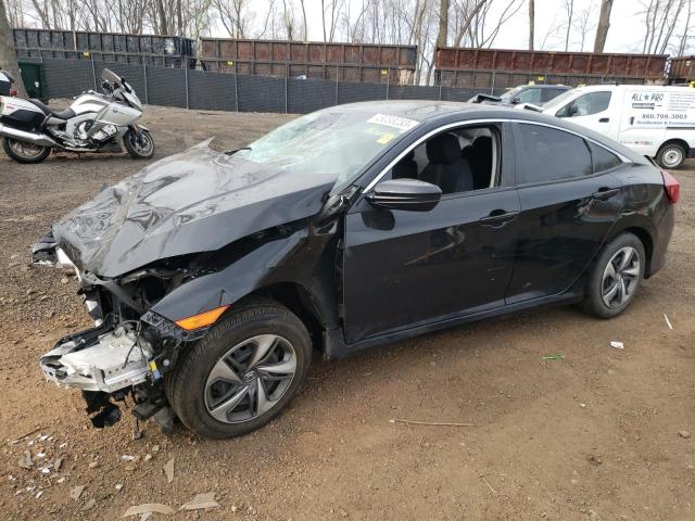 HONDA CIVIC LX 2021 with VIN 19XFC2F65ME200247 - Photo from auction