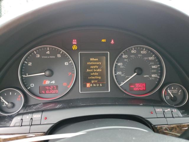 Photo 9 from auction – 2004 AUDI S4 with VIN WAUPL68EX4A222213