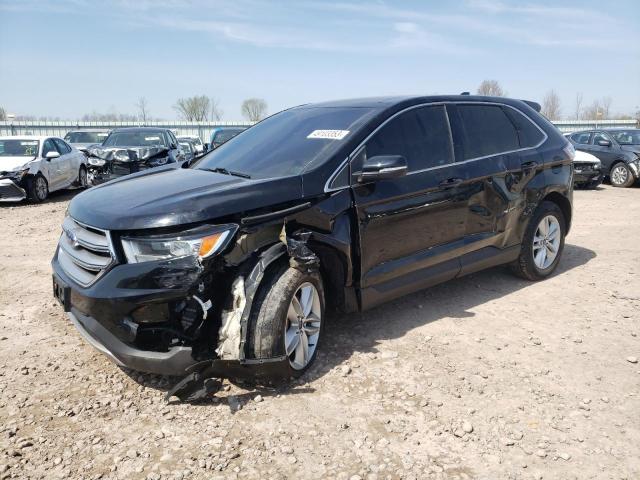 FORD EDGE SEL 2017 with VIN 2FMPK4J98HBC39850 - Photo from auction
