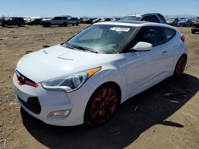 HYUNDAI VELOSTER 2015 with VIN KMHTC6AD0FU225377 - Photo from auction