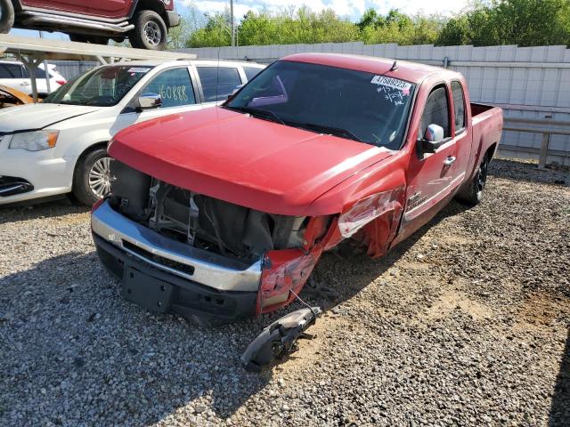 CHEVROLET SILVERADO 2011 with VIN 1GCRCSE07BZ436894 - Photo from auction