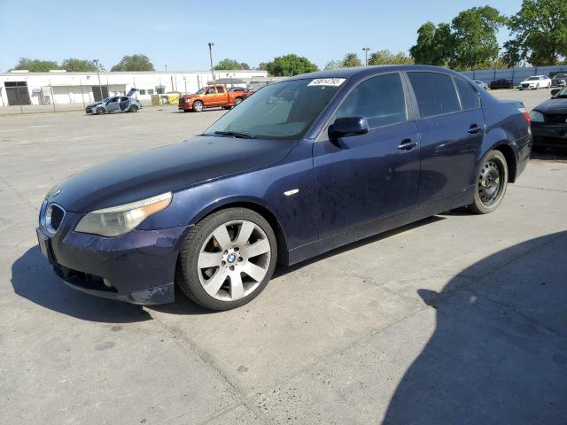 BMW 530 I 2006 with VIN WBANE73536CM34201 - Photo from auction