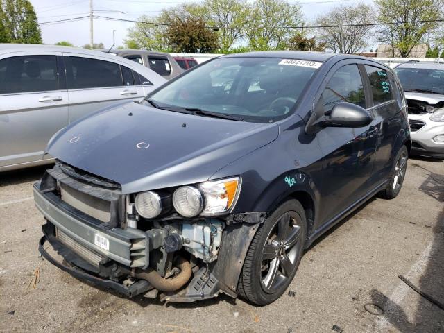 CHEVROLET SONIC RS 2013 with VIN 1G1JG6SB0D4142616 - Photo from auction