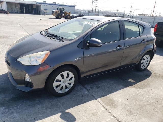 TOYOTA PRIUS C 2014 with VIN JTDKDTB32E1060787 - Photo from auction