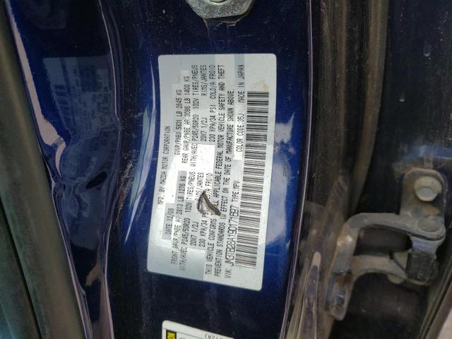 Photo 14 from auction – 2009 MAZDA CX-9 with VIN JM3TB28A190171697