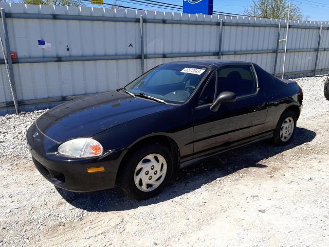 HONDA DEL SOL 1997 with VIN JHMEH6243VS003745 - Photo from auction