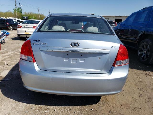 Photo 6 from auction – 2008 KIA SPECTRA EX with VIN KNAFE121585524196