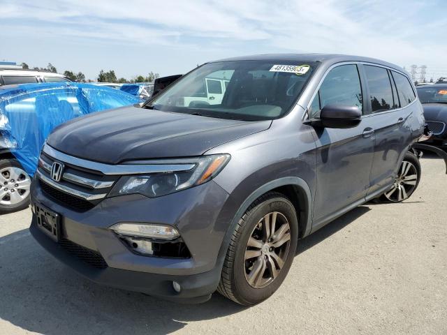 HONDA PILOT EXL 2016 with VIN 5FNYF5H5XGB036403 - Photo from auction