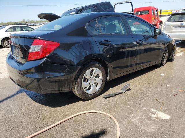 Photo 3 from auction – 2012 HONDA CIVIC LX with VIN 19XFB2F54CE339049