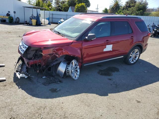 FORD EXPLORER X 2019 with VIN 1FM5K8D87KGA90543 - Photo from auction