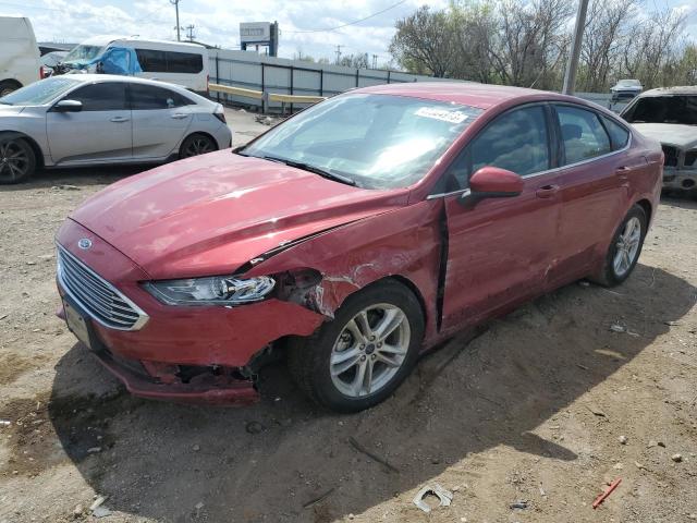 FORD FUSION SE 2018 with VIN 3FA6P0H76JR114986 - Photo from auction