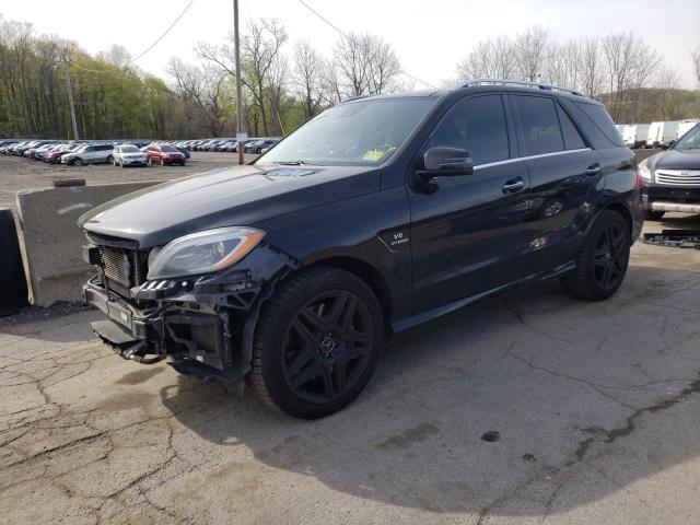 Photo 1 from auction – 2014 MERCEDES-BENZ ML 63 AMG with VIN 4JGDA7EB8EA291796