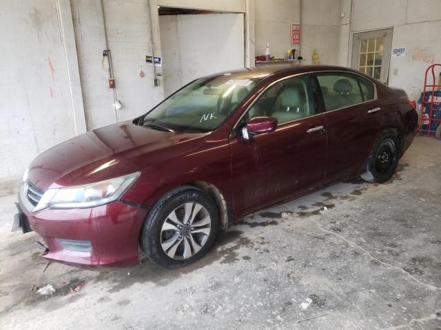 HONDA ACCORD LX 2014 with VIN 1HGCR2F39EA176807 - Photo from auction