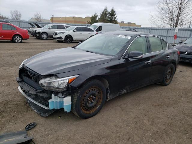 INFINITI Q50 BASE 2015 with VIN JN1BV7AR6FM417479 - Photo from auction