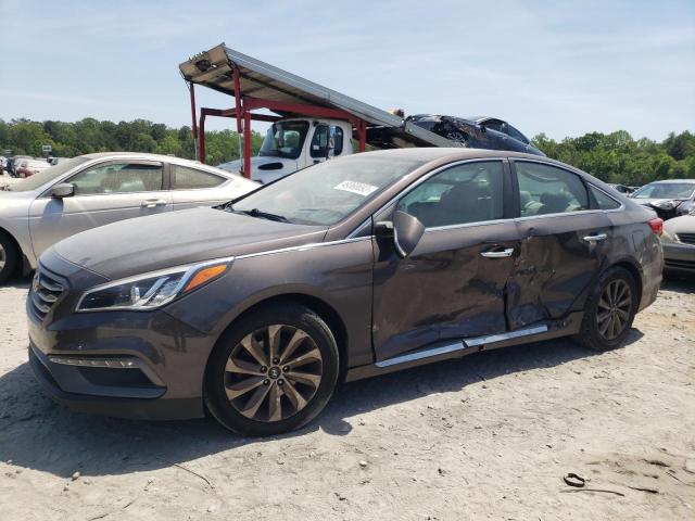 HYUNDAI SONATA SPO 2015 with VIN 5NPE34AF0FH251622 - Photo from auction
