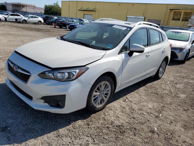 SUBARU IMPREZA PR 2018 with VIN 4S3GTAD61J3729554 - Photo from auction