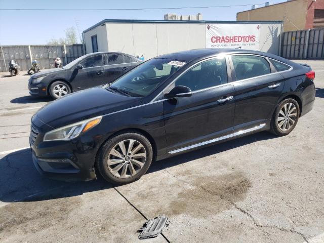 HYUNDAI SONATA SPO 2016 with VIN 5NPE34AF5GH307653 - Photo from auction