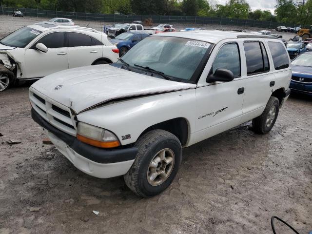 DODGE DURANGO 2000 with VIN 1B4HS28N8YF181671 - Photo from auction