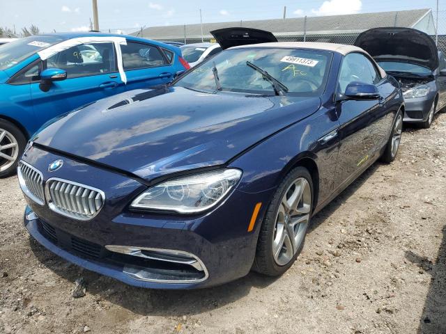 BMW 650 I 2018 con VIN WBA6F5C57JD997163 - Foto de la subasta