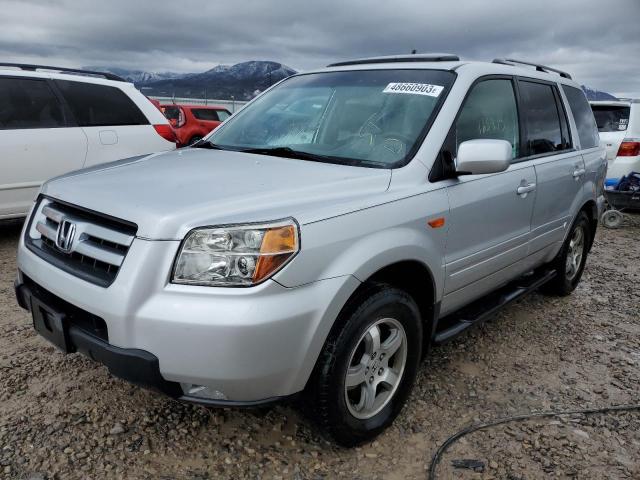 HONDA PILOT EXL 2007 with VIN 5FNYF28777B009157 - Photo from auction