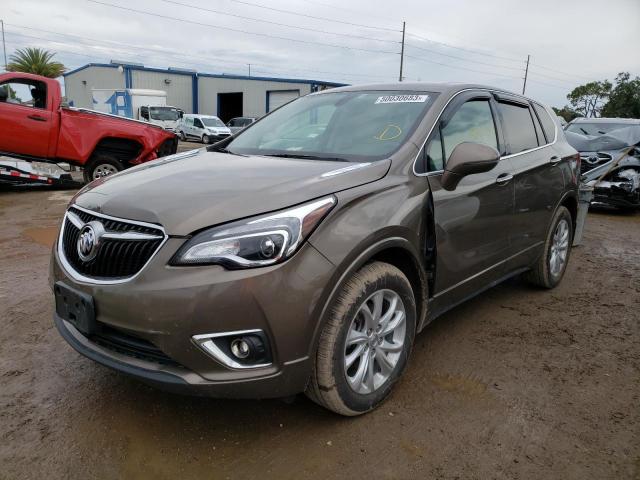 BUICK ENVISION P 2019 with VIN LRBFX1SA0KD120800 - Photo from auction