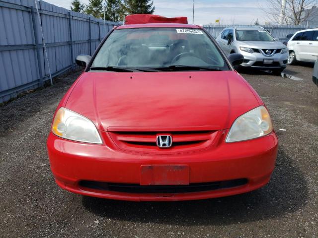 Photo 5 from auction – 2001 HONDA CIVIC LX with VIN 1HGEM22561L803993