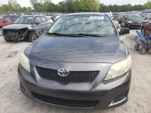 Photo 5 from auction – 2009 TOYOTA COROLLA BA with VIN JTDBL40E099088723