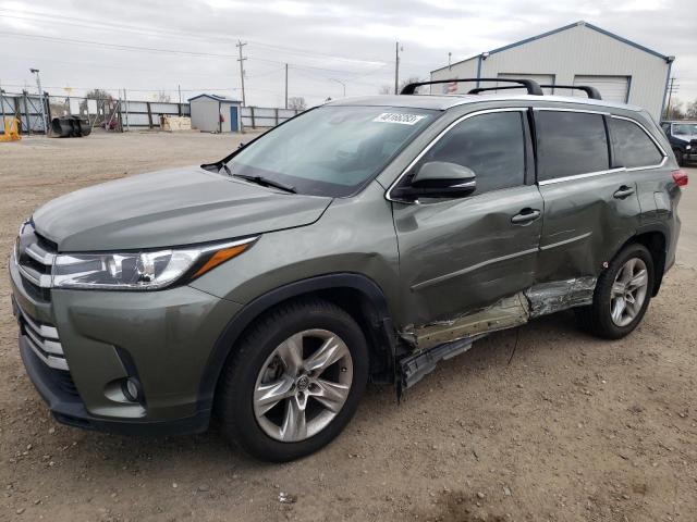 TOYOTA HIGHLANDER 2018 with VIN 5TDDZRFH3JS889416 - Photo from auction