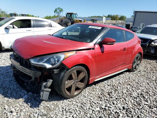 HYUNDAI VELOSTER T 2014 with VIN KMHTC6AE3EU204658 - Photo from auction