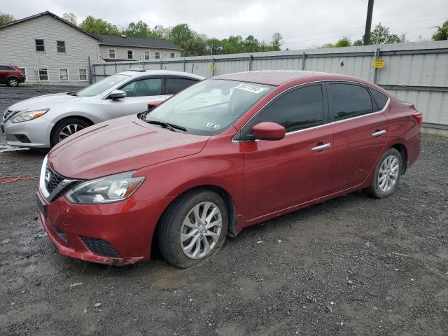 NISSAN SENTRA S 2019 with VIN 3N1AB7AP1KY254251 - Photo from auction