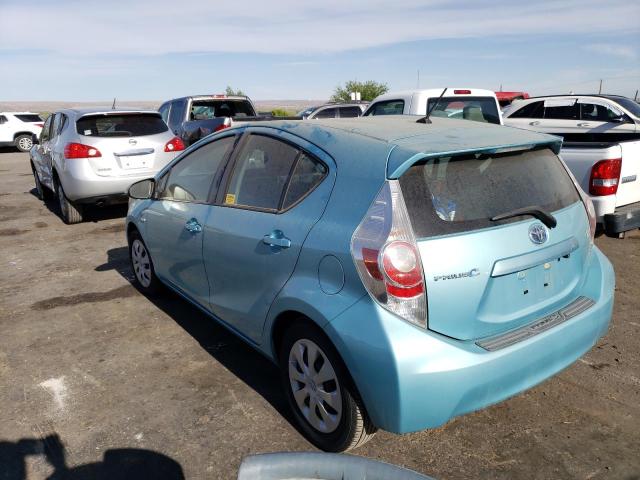 Photo 2 from auction – 2012 TOYOTA PRIUS C with VIN JTDKDTB3XC1000995