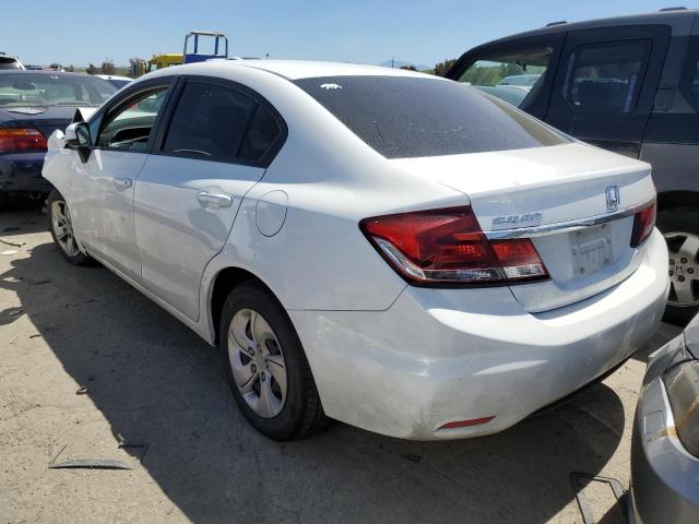 Photo 2 from auction – 2014 HONDA CIVIC LX with VIN 19XFB2F55EE272772
